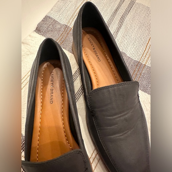 Lucky Brand Navy Loafers - Picture 3 of 4